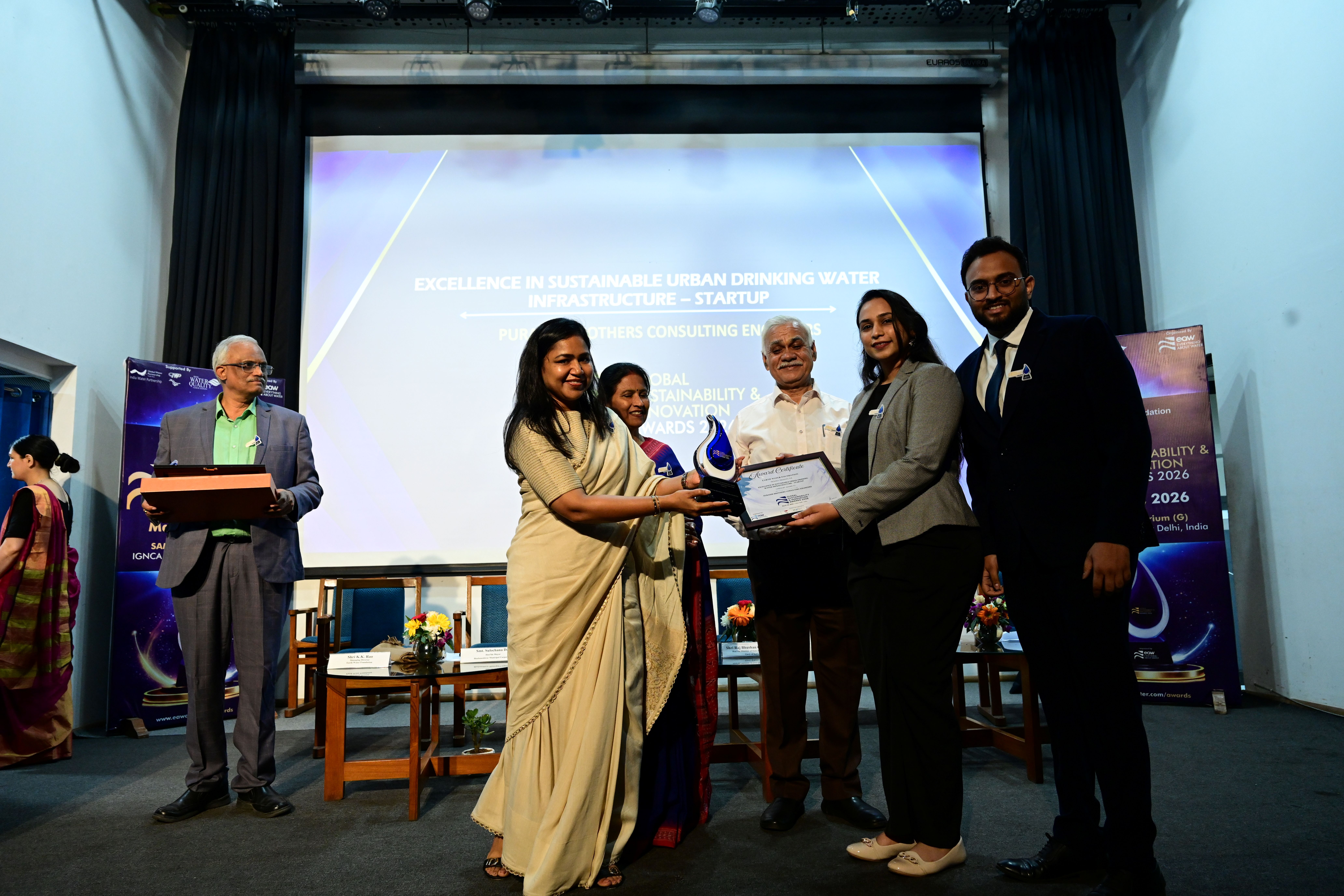 Puranik Brothers Consulting Engineers,EXCELLENCE IN SUSTAINABLE URBAN DRINKING WATER INFRASTRUCTURE – STARTUP